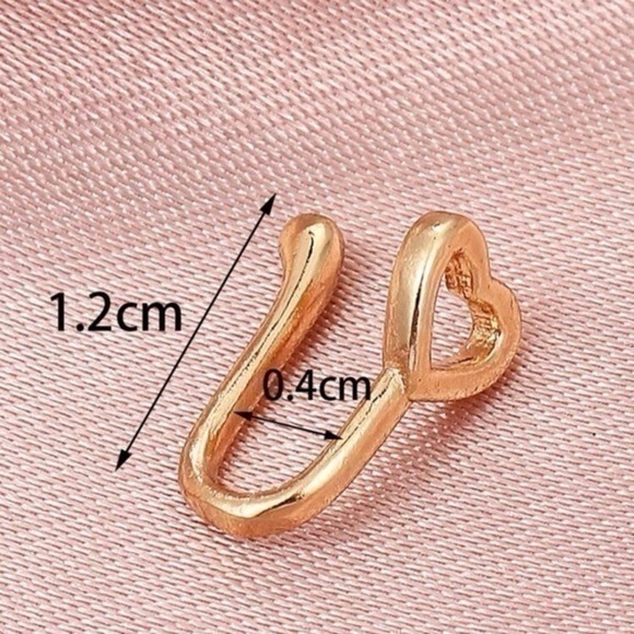 Heart Nose Ring - Picture 2 of 2